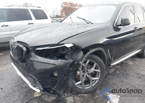 2022 BMW X3 Sdrive30I from USA, damaged, VIN 5UX43DP07N9K82533